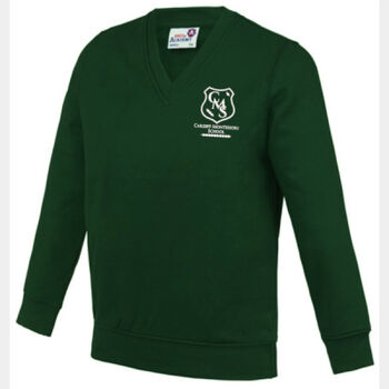 Cardiff Montessori - V-Neck Sweatshirt Thumbnail